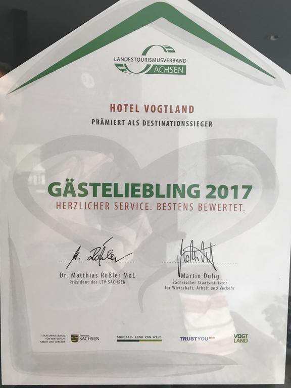 Hotel Vogtland Bad Elster Eksteriør billede